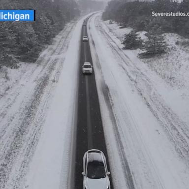 VIDEO: Coldest air of the season in US moves east