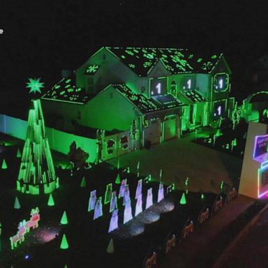 VIDEO: Families across the country transform homes with iconic light displays 