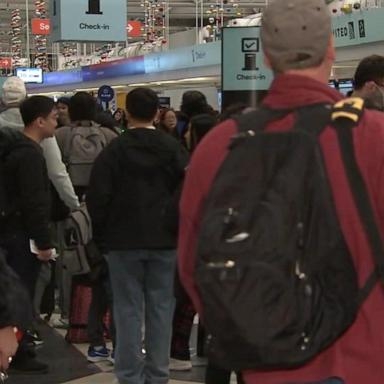 VIDEO: Travel rush in full swing in airports