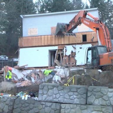 VIDEO: Site of Idaho murder demolished amid protests from victims' families