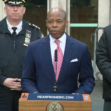 VIDEO: NYC Mayor Eric Adams provides update on security for new years