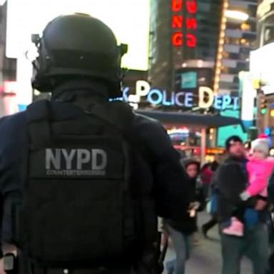 VIDEO: NYPD ramping up efforts to keep people safe this new year 