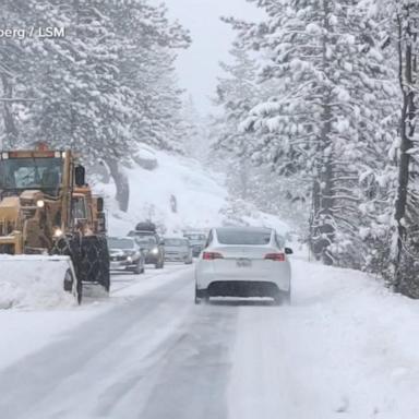 VIDEO: Winter storms bring snow and rain across US