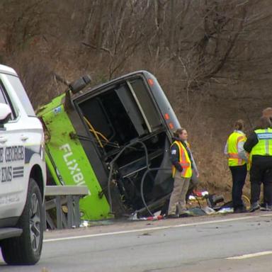 VIDEO: Tour bus crashes in upstate New York