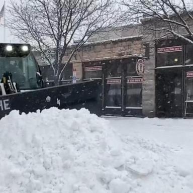 VIDEO: Dangerous winter storm barreling east