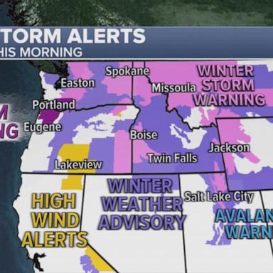 VIDEO: Avalanche warnings for Colorado's Rocky Mountains