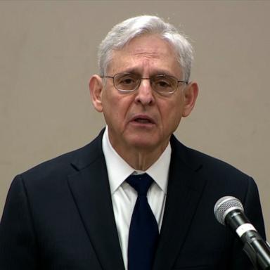 Attorney General Merrick Garland discusses the Justice Department’s report on the response of law enforcement during the Robb Elementary mass shooting on May 24, 2022.