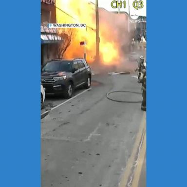 VIDEO: Video shows moment gas explosion levels building