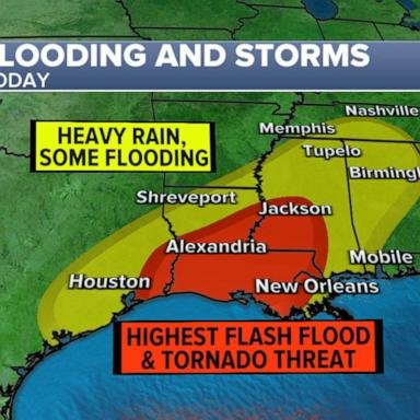 VIDEO: Tracking flooding and storms before winter warmup 