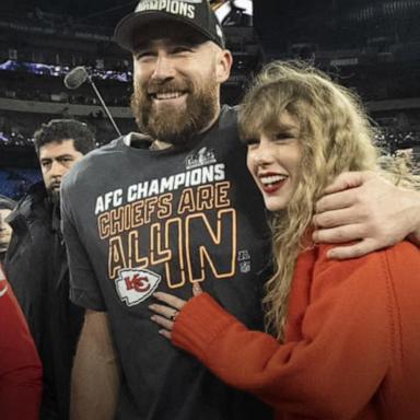 VIDEO: ABC News Live: Travis Kelce speaks on relationship with Taylor Swift 