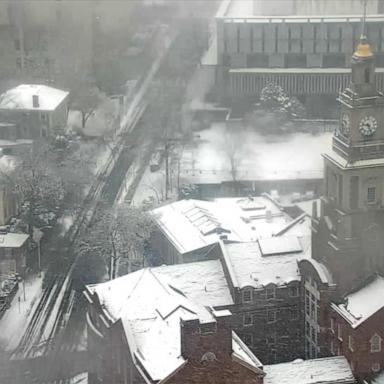 VIDEO: ABC News Live: Severe snowstorm slams Northeast 