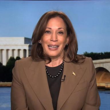 VIDEO: VP Harris reacts to the State of the Union address 