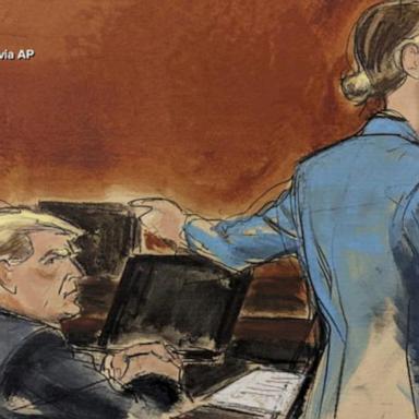 VIDEO: Donald Trump files a notice of appeal in E. Jean Carroll defamation case