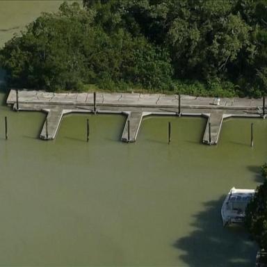 A 68-year-old man was bitten by a crocodile after his boat capsized in the Florida Everglades and he tried to swim to shore while his boat was sinking.