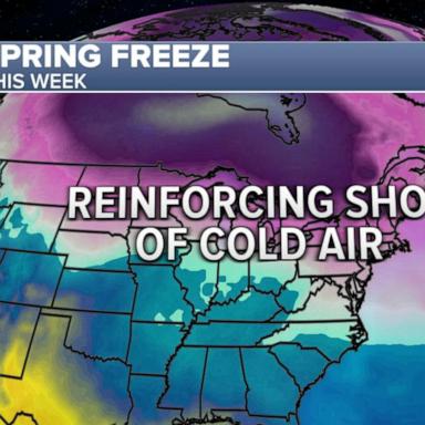 VIDEO: Freeze warnings on 1st day of spring 