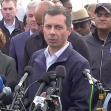 VIDEO: Buttigieg discusses ongoing operations after Maryland bridge collapse