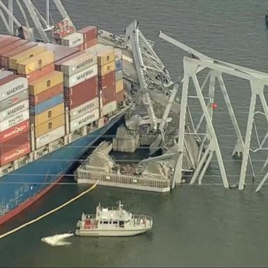 VIDEO: Urgent search and rescue efforts for the missing in Baltimore bridge collapse