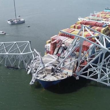 VIDEO: Murky details from Francis Scott Key bridge collapse