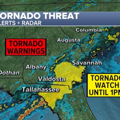 VIDEO: Dangerous spring storm on the move 