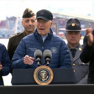 VIDEO; Biden reassures Baltimore that the nation supports city after bridge collapse