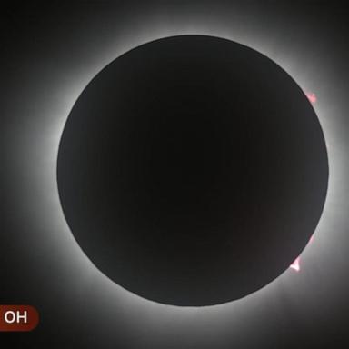 VIDEO: Solar eclipse arrives in Cleveland