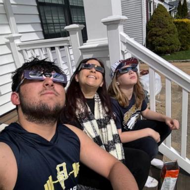 VIDEO: Photos of Americans coming together to enjoy the solar eclipse