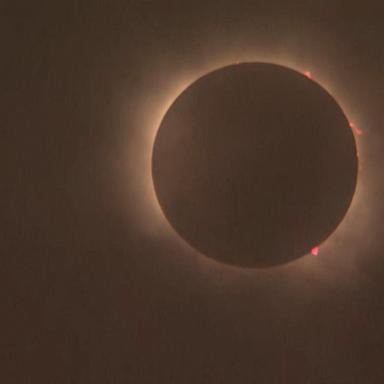 VIDEO: Beautiful images show eclipse totality in Del Rio, Texas