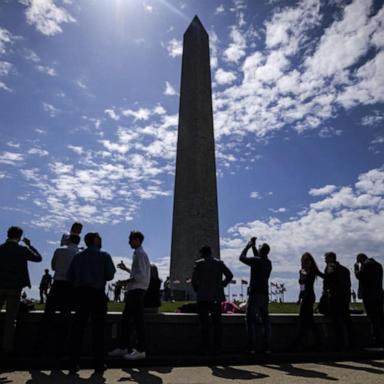 VIDEO: The best moments from the solar eclipse that brought weddings, tears and cheers