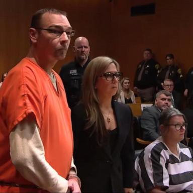 VIDEO: James Crumbley, father of Michigan school shooter, speaks before sentencing 