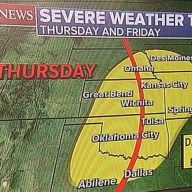 VIDEO: ‘Baseball-sized’ hail expected to hit the heartland