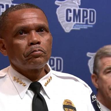 VIDEO: Charlotte community feeling 'shock and the pain' of mass shooting, police chief says