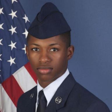 Senior Airman Roger Fortson, 23, was in his off-base apartment when the shooting happened on May 3.