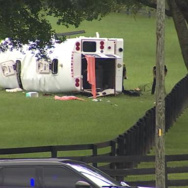 VIDEO: 8 dead, dozens injured in Florida bus crash carrying farmworkers