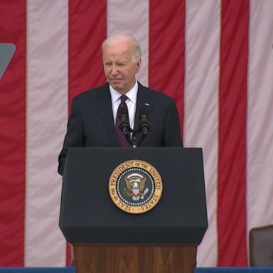 VIDEO: Biden delivers Memorial Day address