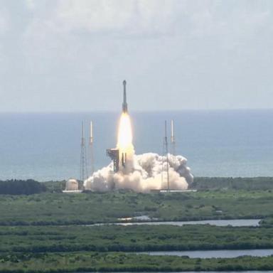 VIDEO: Boeing's Starliner spacecraft launches first ever crewed test flight