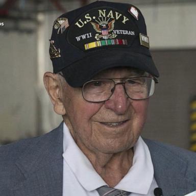 VIDEO: World War II veteran dies during trip to attend D-Day 80th anniversary in Normandy