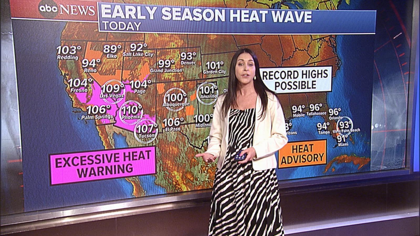 Deadly storms and record heat from coast to coast - Good Morning America