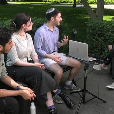 VIDEO: Student groups promoting peace amid war in Gaza