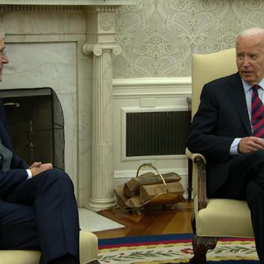 VIDEO: Biden meets with NATO secretary general