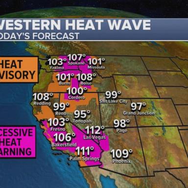 VIDEO: Triple-digit temps heat up West Coast