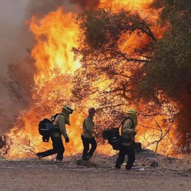 VIDEO: Arrest made in connection to California wildfires