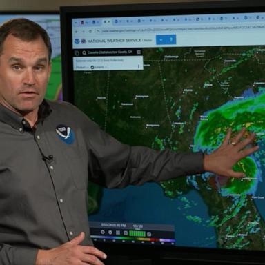 VIDEO: Deadly Hurricane Debby downgrades to tropical storm