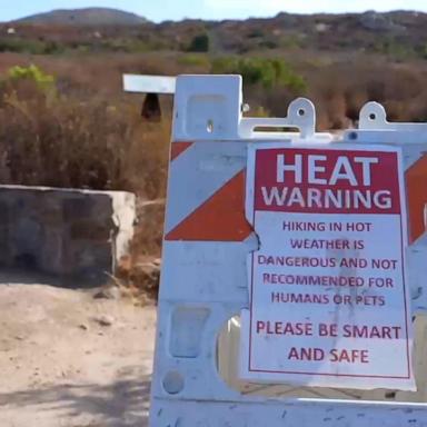 Six hikers were rescued on DAY, four of whom were taken to the hospital for heat-related illnesses, according to California fire officials.