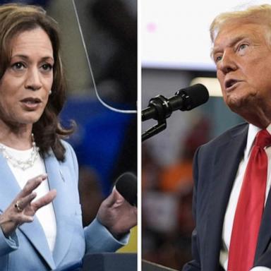 VIDEO: Trump and Harris battle for voters trust on economy