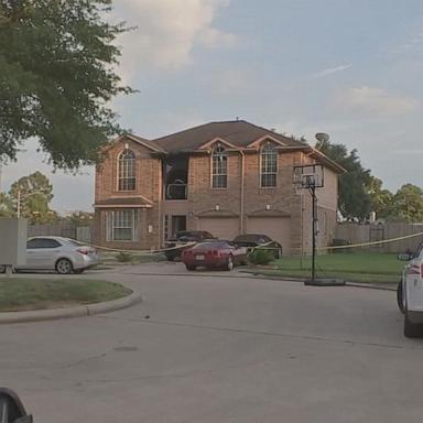 The remains found inside the house were those of a mother, her son and his girlfriend, Sgt. Michael Ritchie of the Harris County Sheriff's Office said.