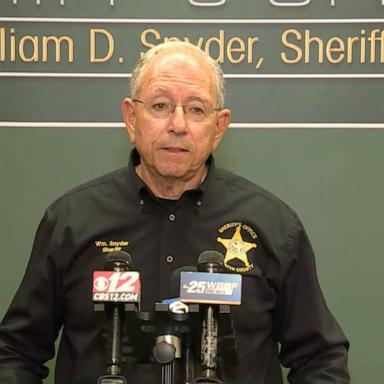 VIDEO: Sheriff: Suspect 'thought he got away'