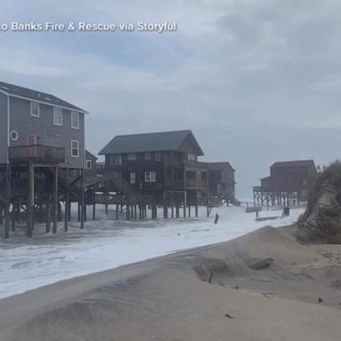 VIDEO: Historic rainfall, life-threatening flooding strikes North Carolina