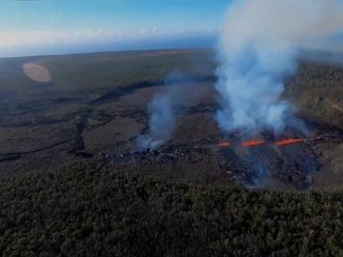 WATCH:  Hawaii’s Kilauea Volcano erupts again