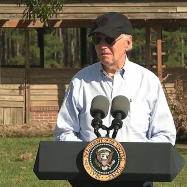 Biden visits Helene ravaged areas in Georgia