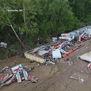 VIDEO: Hurricane Helene relief efforts 1 week later 